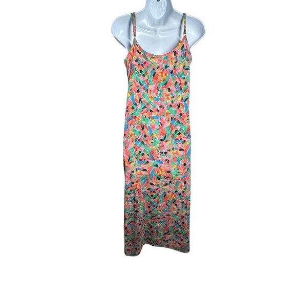 Nic + Zoe  Dress Midi Maxi Sleeveless Georgette Art To Wear Womens size small - Picture 4 of 9